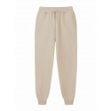 mens fleece sweatpants Active jogger pant with side pocket heavyweight Joggers solid color Trousers elastic waist Drawstring brushed casual pants Workout Pants