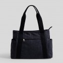 Women's Work Bag Canvas Tote Bag Canvas Solid Color Daily Outdoor Office & Career Black khaki Sky Blue Beige