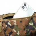 Men's Sling Shoulder Bag Oxford Cloth Zipper Rhinestone Daily Outdoor Earth Yellow Black Gray Khaki